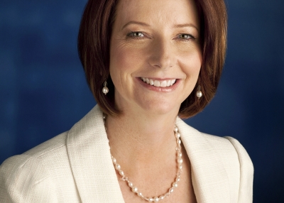  Julia Gillard, Prime Minister of Australia.