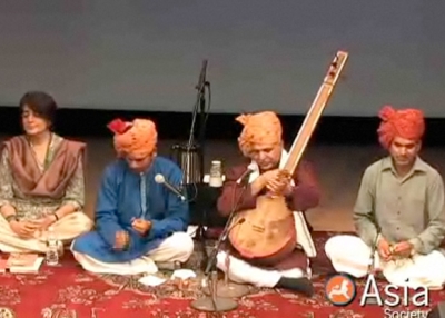 Prahlad Singh Tipanya performs at the Asia Society on Mar. 21, 2009.