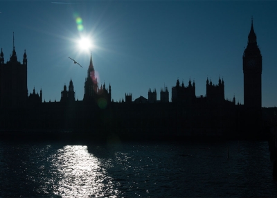 London in silhouette (Karim von Orelli/Flickr)