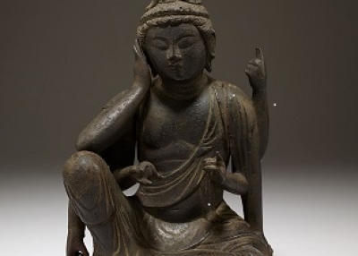 Nyoirin Kannon. Kamakura period, 13th–early 14th century. Bronze. 