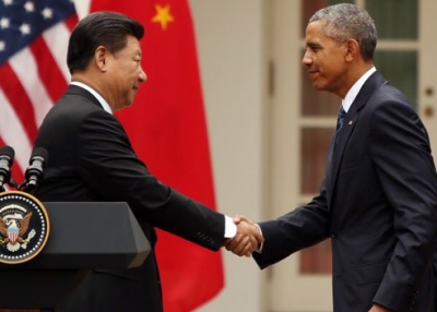 President Xi Jinping and President Barack Obama, September 2015/Reuters