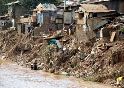 Slums in Manila