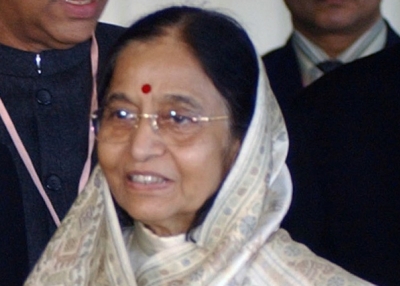 Indian President Pratibha Patil.