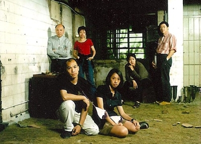 Founders of Para Site (from left to right): Patrick Lee, Leung Chi-wo, Phoebe Man Ching-ying, Sara Wong Chi-hang, Leung Mee-ping, and Tsang Tak-ping (not in the picture, Lisa Cheung)  