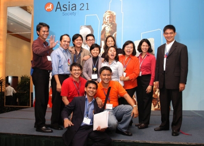 The Philippines 21 delegation at the 2007 Summit.