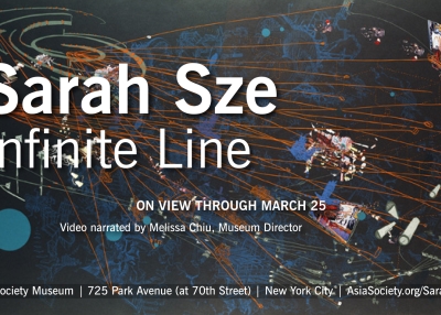 "Sarah Sze: Infinite Line" at the Asia Society Museum runs through March 25, 2012.