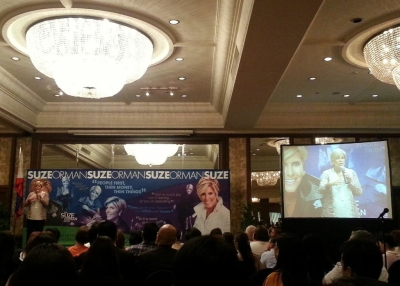 Suze Orman talking on Personal Finances and becoming a Nation of Savers.