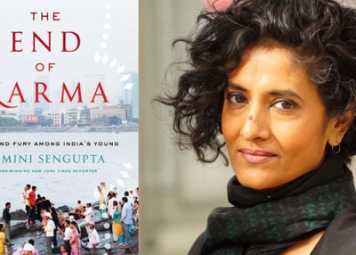 Left: The End of Karma (2016), Right: Somini Sengupta