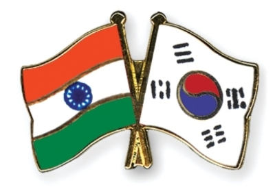 Crossed Flag Pins India-South-Korea (www.crossed-flag-pins.com)