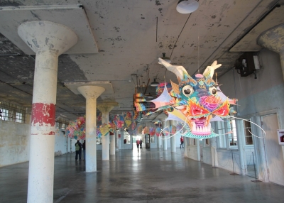 'With Wind' Installation at @Large Ai Wei Wei on Alcatraz.