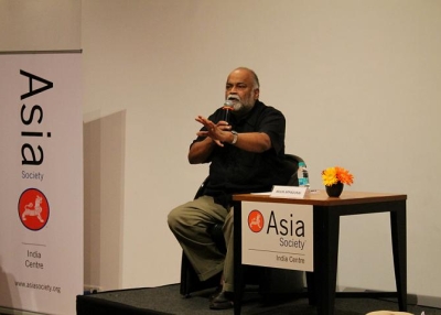 New York University Professor Arjun Appadurai in Mumbai on July 25, 2013. (Asia Society India Centre) 