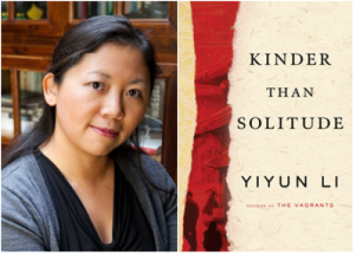 Yiyun Li (L), author of "Kinder Than Solitude." 