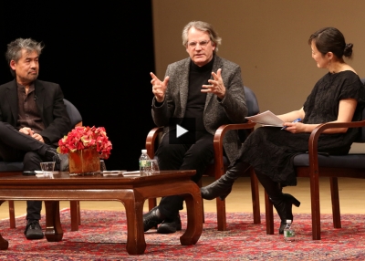 David Henry Hwang, Bartlett Sher, and Karen Shimakawa appear in conversation at Asia Society New York