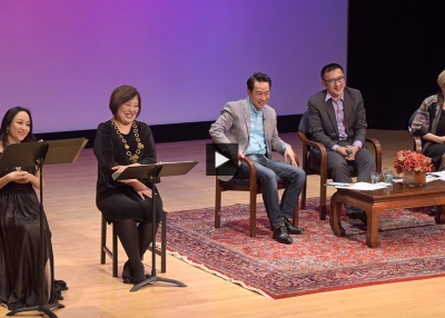 The creative team behind 'Bound' appear in discussion at Asia Society New York