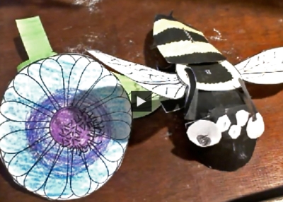 Asia Society #VirtualStoryTime EP1 Part II: Bee and Flower Finger Puppet Making