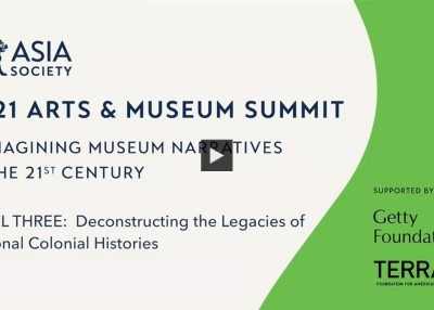2021 Arts & Museum Summit Panel 3: Deconstructing the Legacies of Regional Colonial Histories