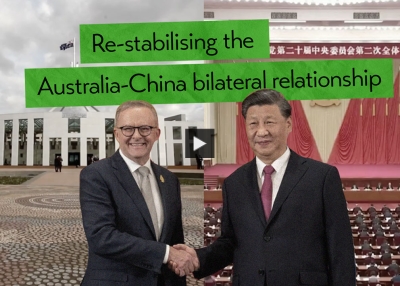 Chinese Perspective of the Australia-China Relationship and Future Prospects 
