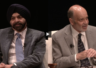  Global Challenges and Opportunities: A Fireside Chat With World Bank President Ajay Banga and Dinny Devitre