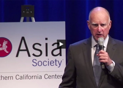 Governor Jerry Brown: California Can Show China That Clean Energy 'Makes Good Economic Sense'