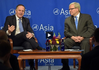 New Zealand Prime Minister John Key on China and the Trans-Pacific Partnership
