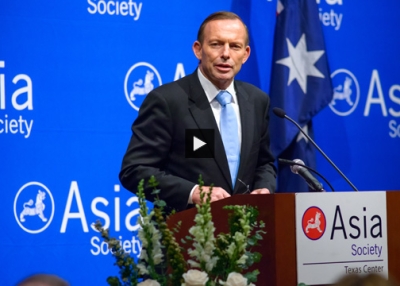 The Honorable Tony Abbott MP, Prime Minister of Australia