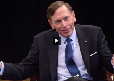 President’s Forum: General David H. Petraeus (Complete)