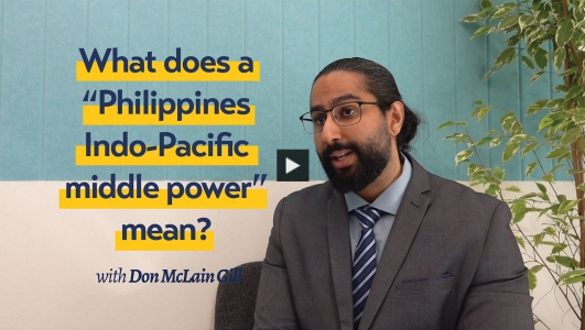 What Does a “Philippines Indo-Pacific Middle Power” Mean? ASEAN, Maritime Cooperation, Relations with Australia and More 