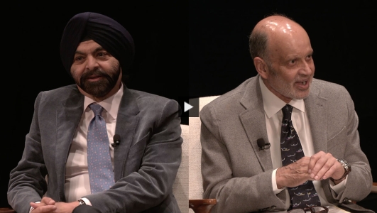  Global Challenges and Opportunities: A Fireside Chat With World Bank President Ajay Banga and Dinny Devitre