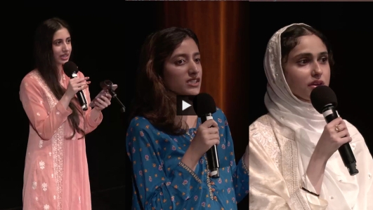 Lahore Literary Festival in New York 2025: Soaring Stanzas: New Pakistan Youth Poets Fatima Ahmad, Mashallah Saif, and Aiman Tahir Khan