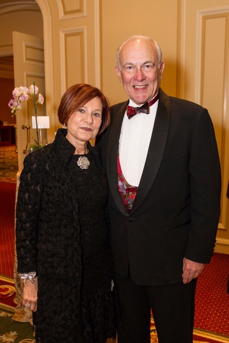 Annual Dinner guests Naomi and Bruce Mann. (Drew Altizer/Asia Society)