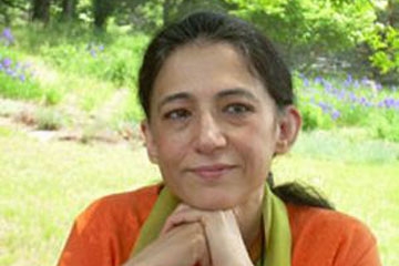Pakistani historian Ayesha Jalal in Lahore, Summer 2011.