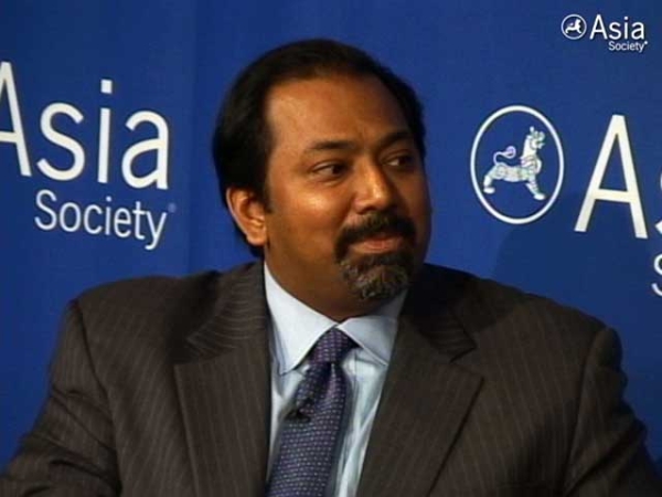 Vijay Vaitheeswaran at Asia Society New York on March 12, 2012. 
