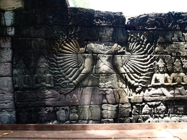 Banteay Chhmar, Cambodia, is one of the sites being targeted by the Global Heritage Fund. (Ioreth_ni_Balor/Flickr)