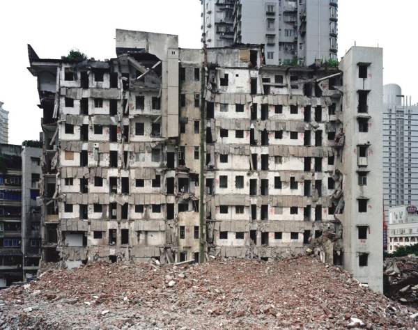 Demolition in Chongqing. (Bo Wang)