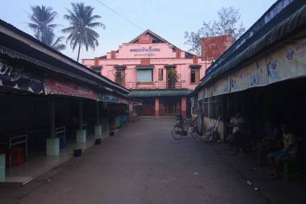 The Aung Mingala Cinema in Dawei, Thanintharyi Division, Burma. (Philip Jablon)