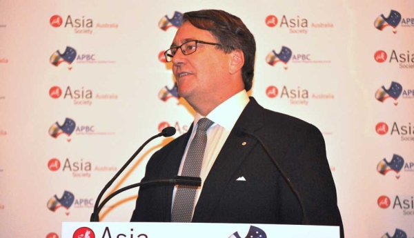 The Hon. Warwick Smith AM, Chairman, Asia Society Australia. (Ian Lever)