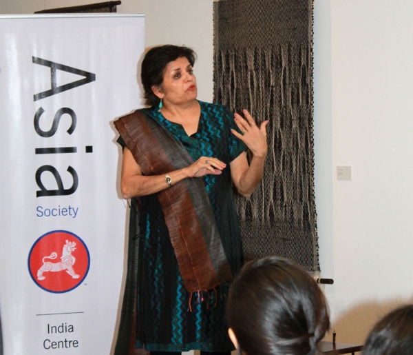Asia Society President Emerita Vishakha Desai was one of the many speakers featured at Asia Society India Centre's "Women and Violence" discussion in Mumbai on Feb. 7, 2013. (Asia Society India Centre)