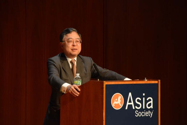 Asia Society Co-Chair Ronnie C. Chan at Asia Society New York on May 21, 2013. (Kenji Takigami)