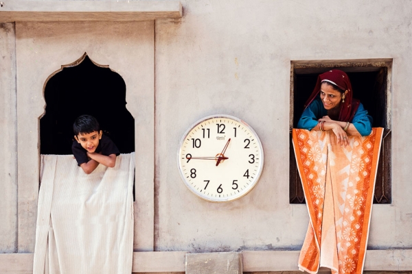 "Watching My Prince Grow" — Jodhpur, Rajasthan. (Rakesh Vijayan)