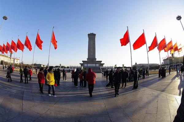 Beijing's Tiananmen Square. (Tomoaki INABA/Flickr)