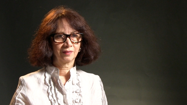 "Iran Modern" co-curator Fereshteh Daftari at Asia Society New York in September 2013. 