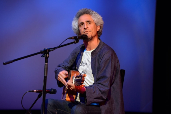 Namjoo is also known as Iran's Bob Dylan. (Elsa Ruiz/Asia Society) 