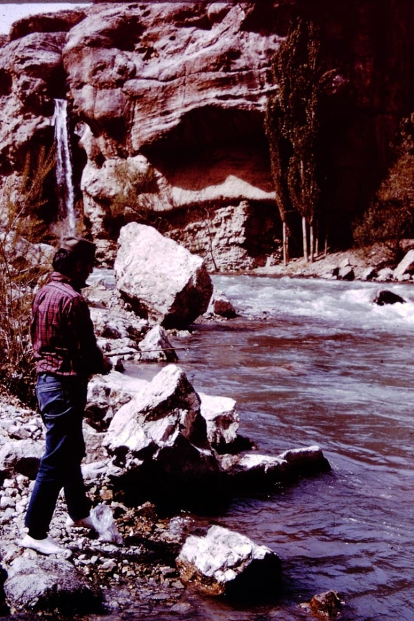 Trout fishing is a popular sport on the many streams throughout the country.