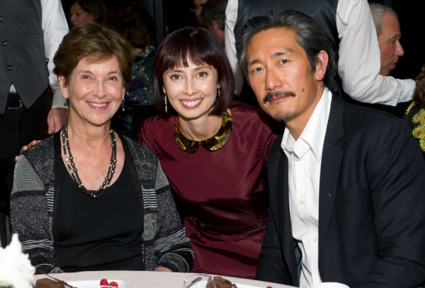 L to R: Asia Society Trustee Anne Ehrenkranz, Melissa Chiu, and Michael Joo. (Elena Olivo/Asia Society)