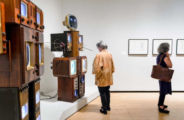 "Nam June Paik: Becoming Robot" is on view at Asia Society Museum through January 4, 2015. (C. Bay Milin/Asia Society)