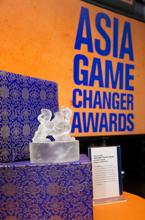 Inaugurated in 2014, Asia Society's Asia Game Changer Awards are designed to fill a critical gap by identifying and honoring individuals, organizations, and movements making a positive contribution to the future of Asia. (Ann Billingsley/Asia Society)