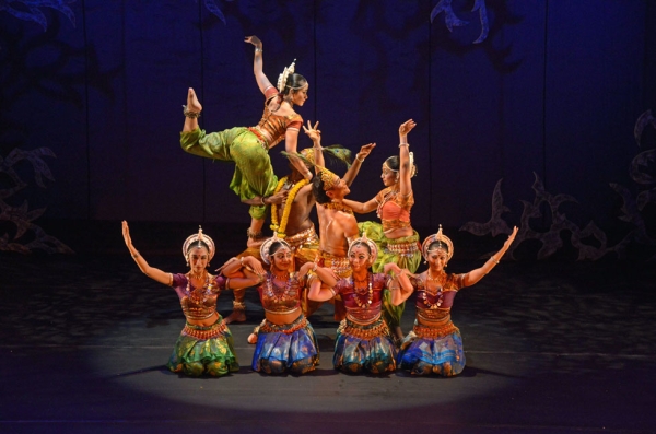 Malaysia's Sutra Dance Theater presented "Krishna: Love Re-Invented" at Asia Society New York on November 6 and 7, 2014. (Elsa Ruiz/Asia Society)
