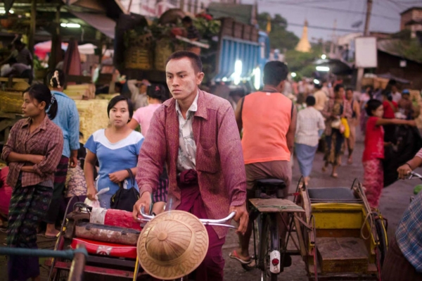 Trishaw in Mandalay, 2011. (Geoffrey Hiller)