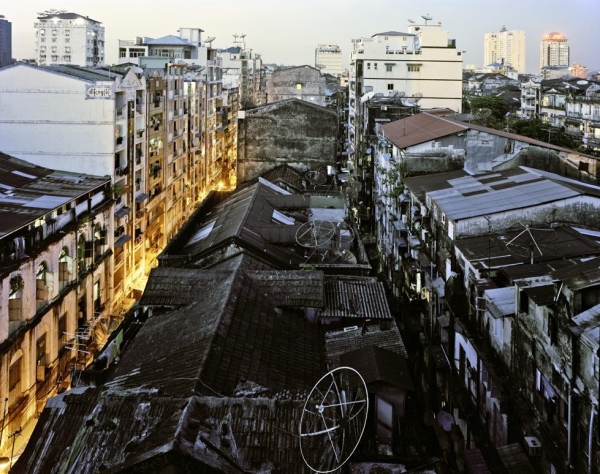 The historic downtown core of Yangon. (Andrew Rowat)