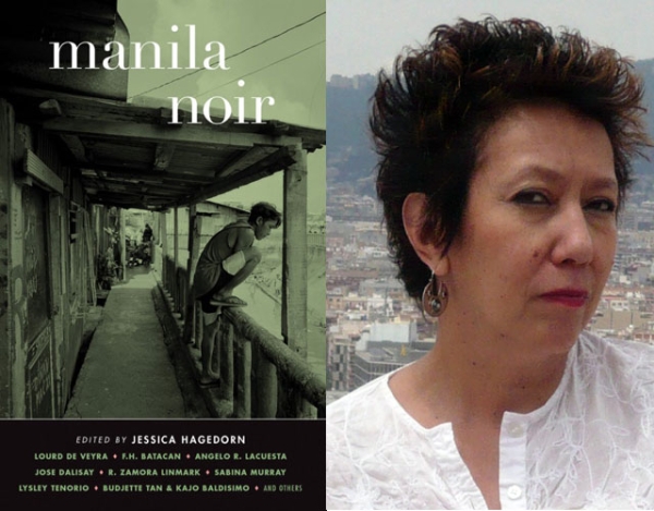 "Manila Noir" (Akahsic Books, 2013), edited by Jessica Hagedorn (R). 